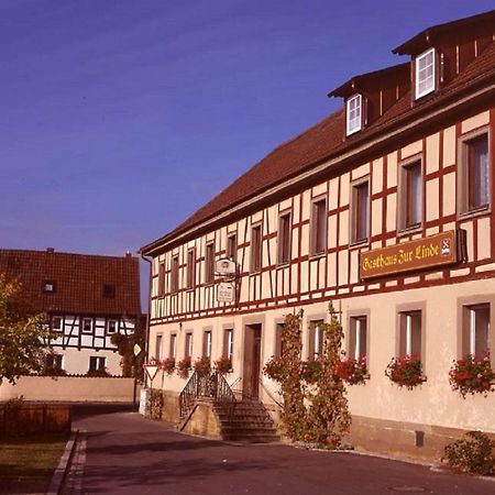 Landgasthof "Zur Linde" Irmelshausen Kültér fotó